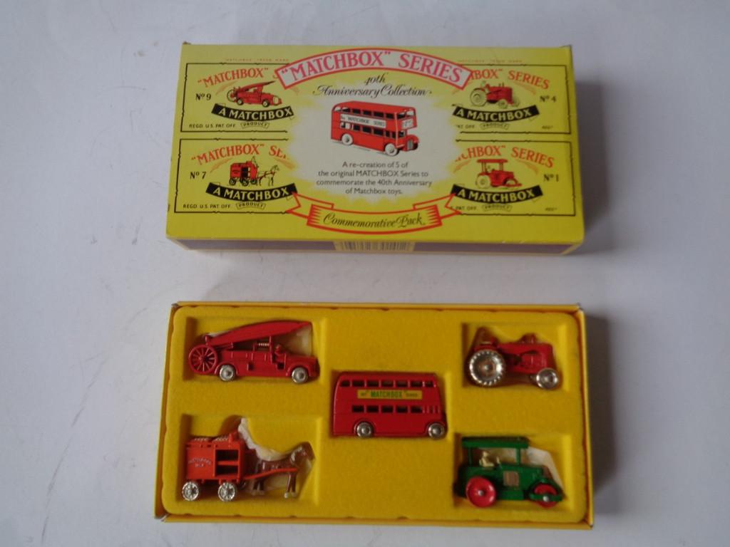 Oude Matchbox 40th Anniversary Collection Pack.  Uit 1988., Ophalen of Verzenden, Zo goed als nieuw, Auto