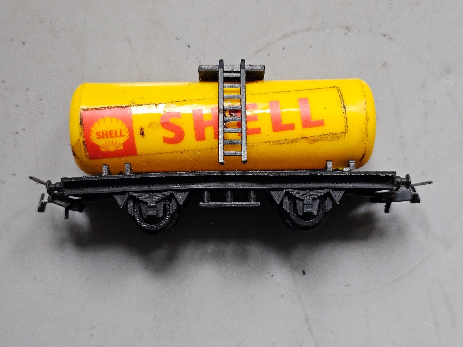 Lima HO Shell tankwagon - modeltrein, Ophalen of Verzenden, Gebruikt, Wagon, Lima