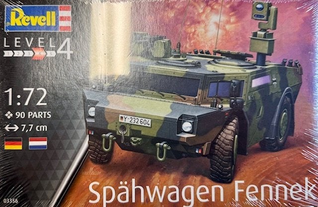 Coelianmodels, Revell 03356, Fennek, 1/72, € 16,99, Revell, Nieuw, Ophalen of Verzenden, Tank