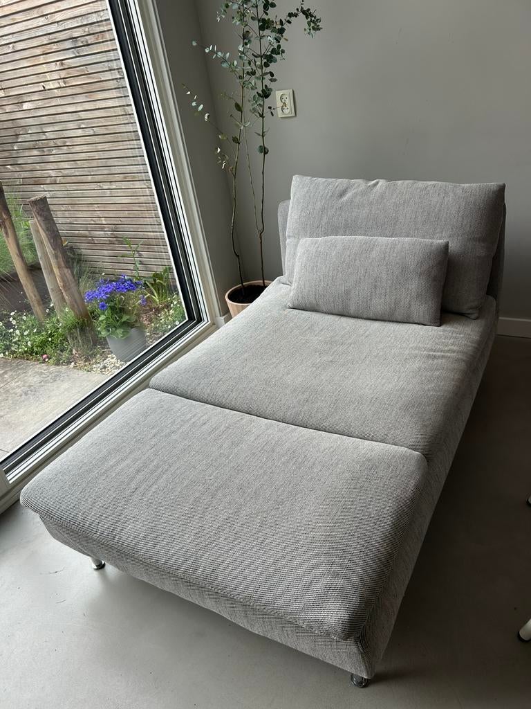 SÖDERHAMN Chaise longue, Viarp beige/bruin, Huis en Inrichting, Banken | Sofa's en Chaises Longues, Ophalen, Zo goed als nieuw