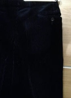 als Nieuw Dikke Ribcoduroy BARTLETT broek Pantalon Zwart 54, Verzenden, Zo goed als nieuw, Maat 52/54 (L), Zwart