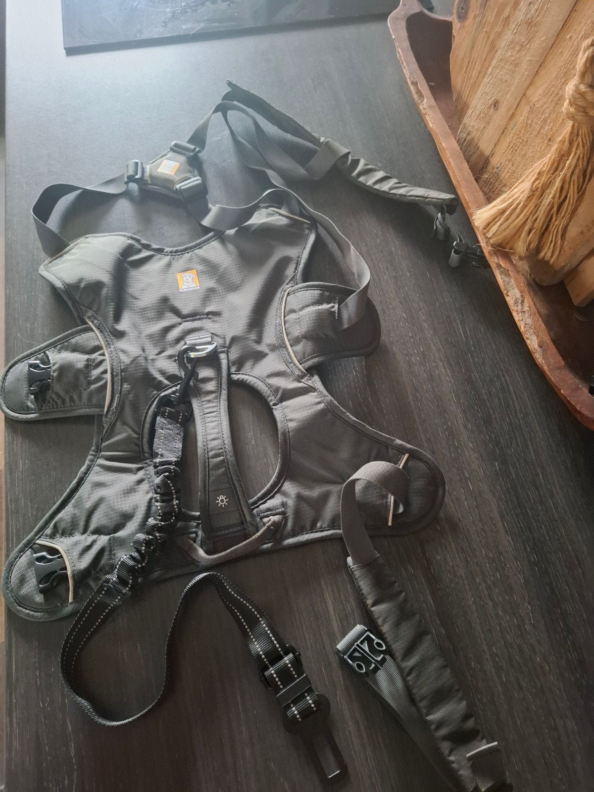 Honden harnas, tuig, met autogordel, L/XL, Overige merken, Ophalen of Verzenden, Gebruikt, Hondentuig