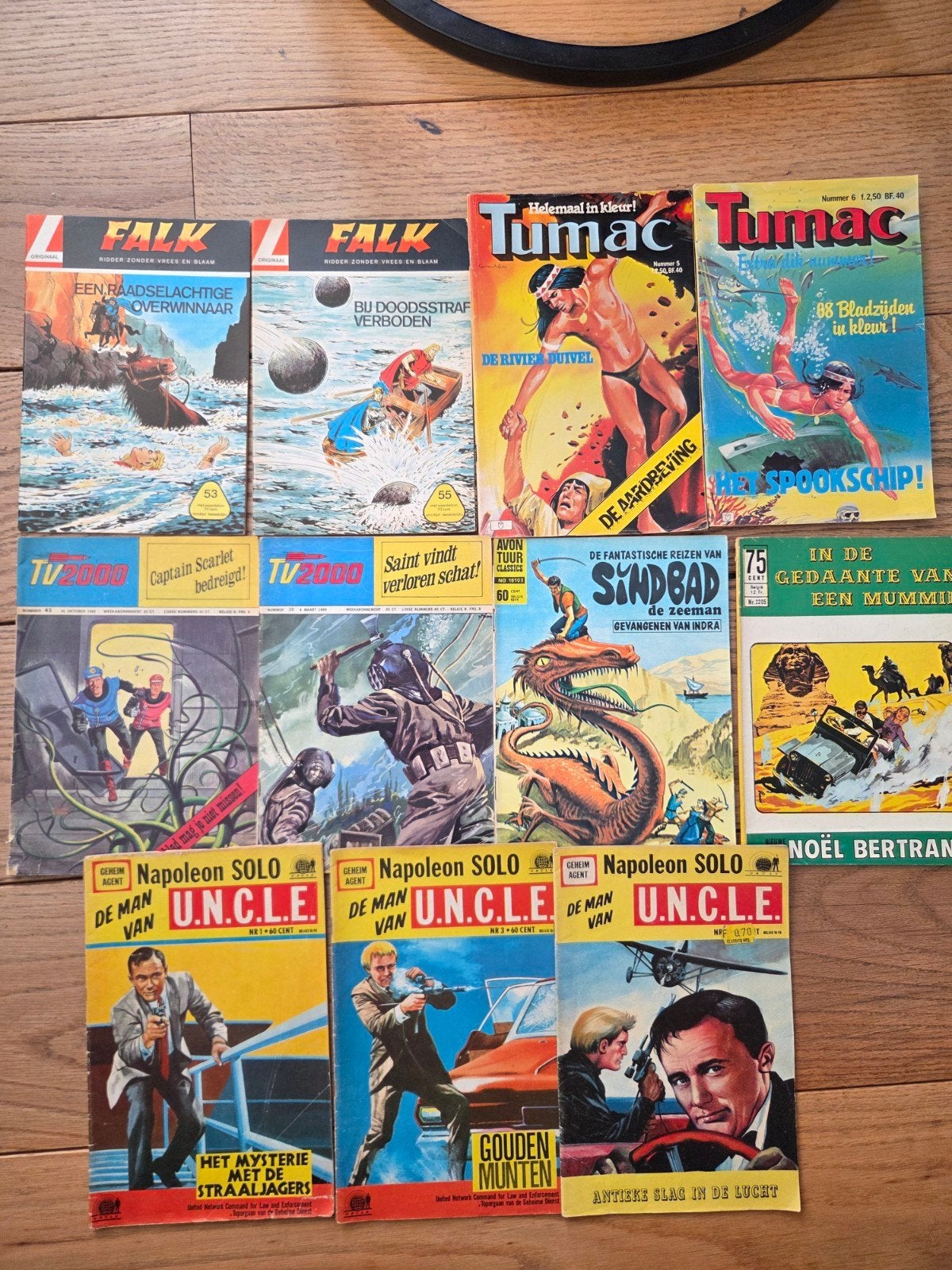 diverse Comics strips Collecters items  jaren 6p, Boeken, Ophalen of Verzenden, Gelezen, Overige typen
