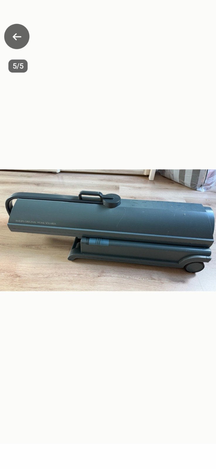 zonnebank, Ophalen, Gebruikt, Zonnebank enkelzijdig, Minder dan 10 lampen