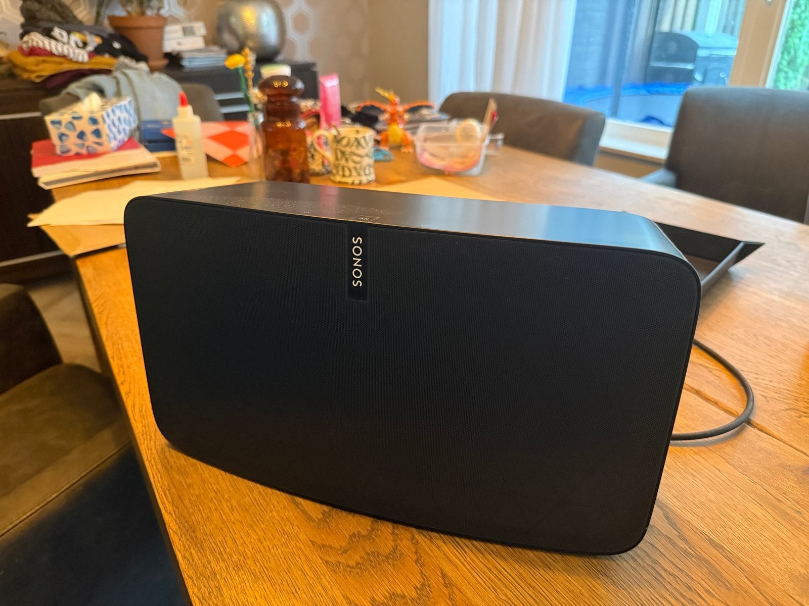 Sonos Play:5 Gen 2 - Zwart - Uitstekende Staat, Ophalen, Slimme speaker, WiFi, Zo goed als nieuw