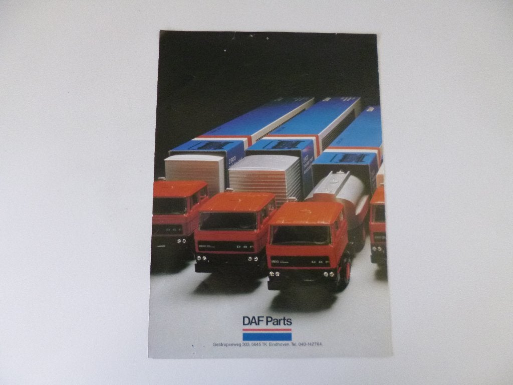 Daf 2800 type folder van Lion,, Onbekend, Ophalen of Verzenden, Zo goed als nieuw, Overige merken