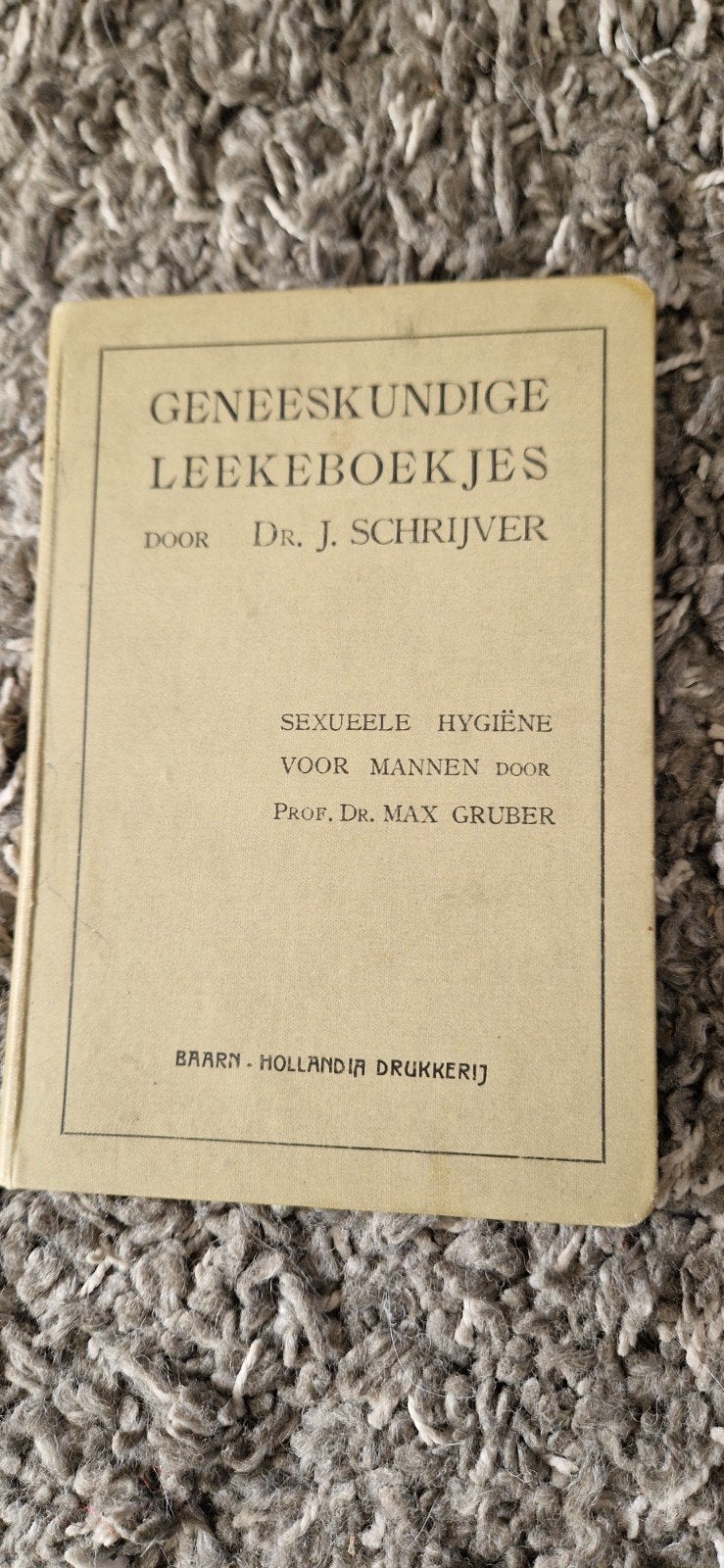 Geneeskundige Leekboekjes: Sexueele Hygiëne voor Mannen, Ophalen of Verzenden, Gelezen, Gezondheid en Conditie, Prof. Dr. Max Gruber