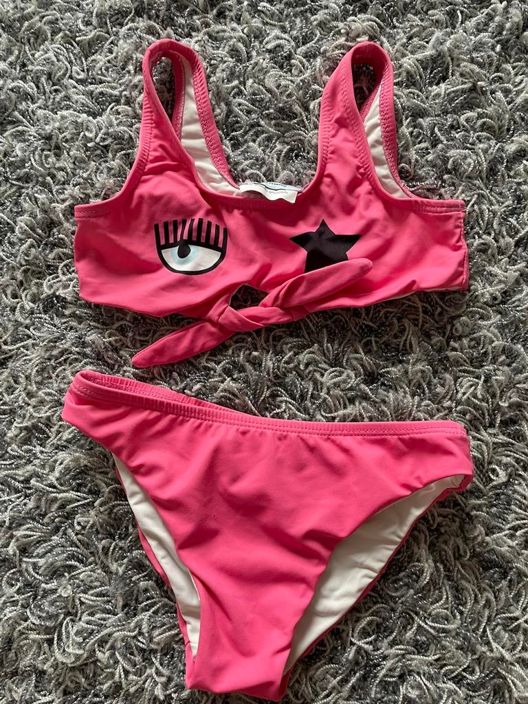Chiara ferragni bikini 4 jaar, Maat 104, Bikiniset, Meisje, Ophalen of Verzenden