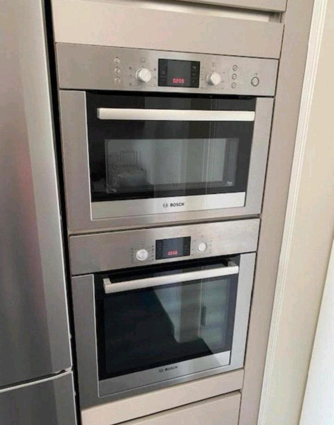 bosch set combi-oven en multifunctionele oven, Witgoed en Apparatuur, Ophalen of Verzenden, Zo goed als nieuw