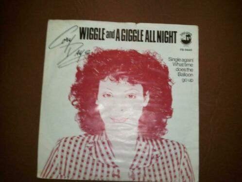 CORY DAY - Wiggle & a giggle all night, Ophalen of Verzenden, Zo goed als nieuw, 7 inch, Pop