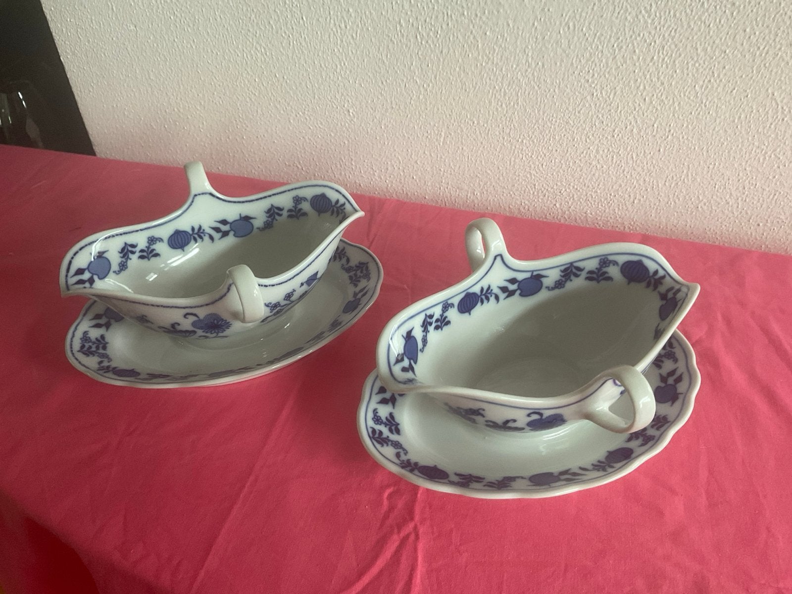 Oscar Schaller Bavaria sauskommen met zwiebelmuster dessin, Ophalen of Verzenden