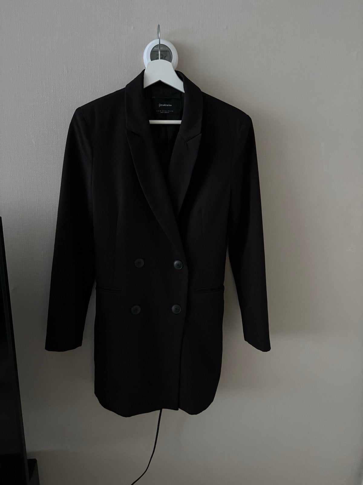 Stradivarius Zwart Blazer/Jurk Maat M, Maat 38/40 (M), Zwart, Ophalen of Verzenden, Zo goed als nieuw