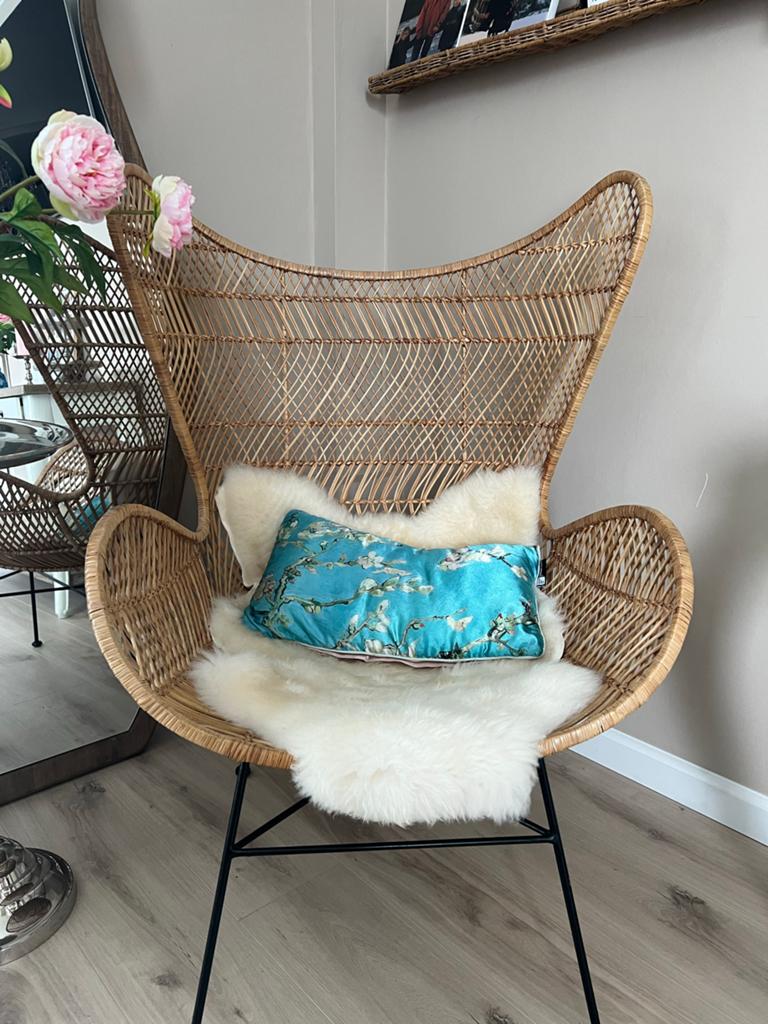 HKliving Egg chair - zgan in 👌PERFECTE conditie, Ophalen, Zo goed als nieuw