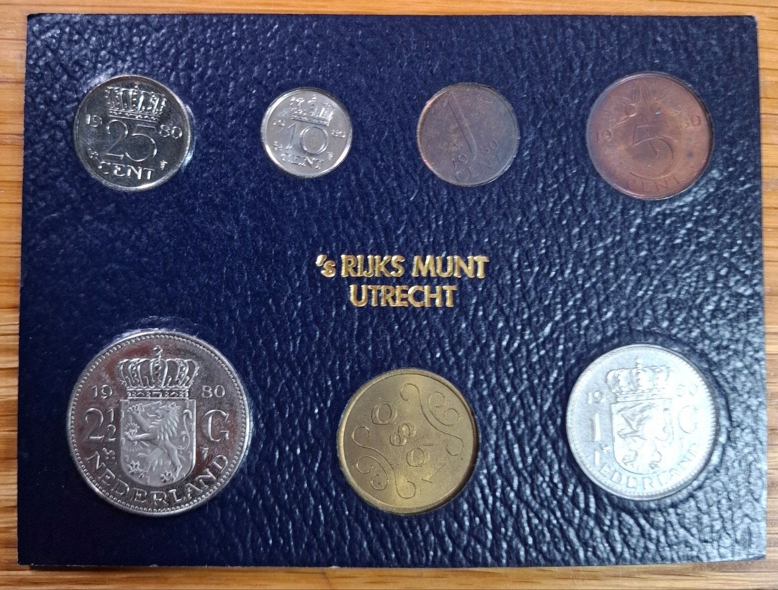 muntset Nederland 1980, Ophalen of Verzenden, Koningin Beatrix