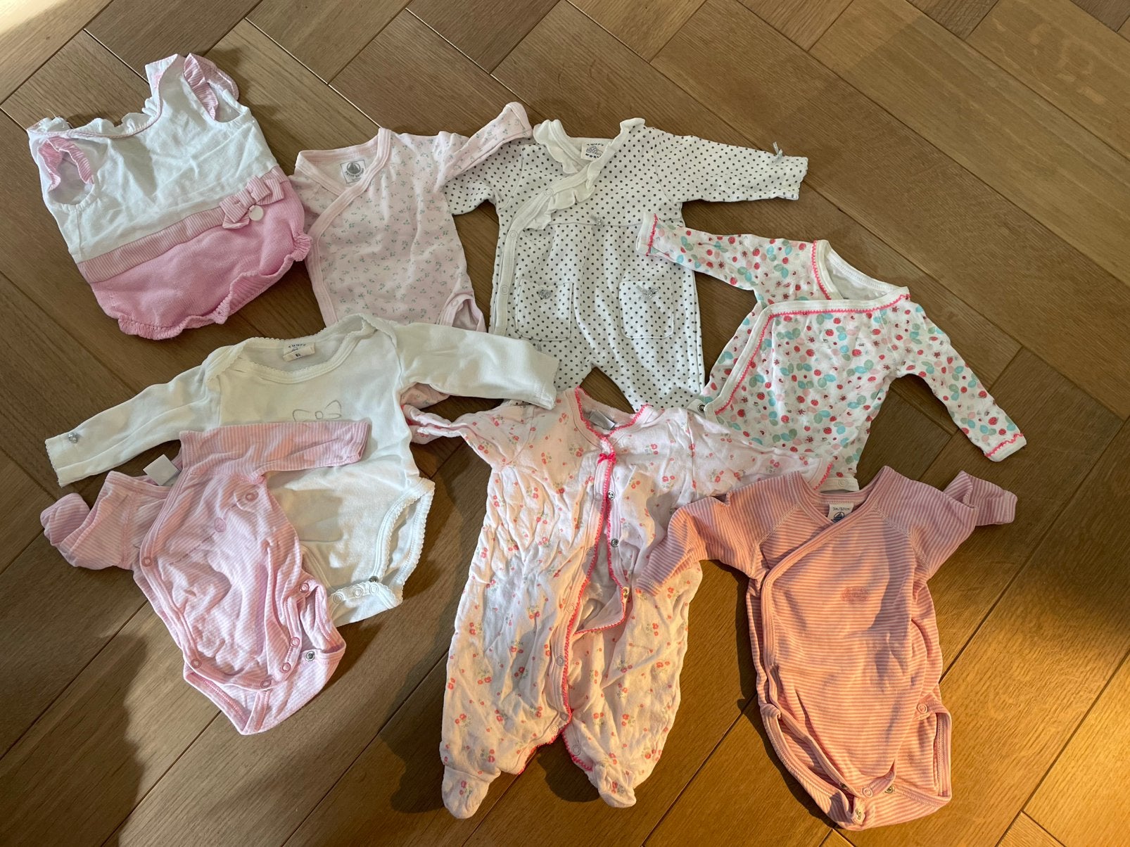 Baby rompertjes leuke merken, Kinderen en Baby's, Babykleding | Baby-kledingpakketten, Ophalen of Verzenden, Gebruikt
