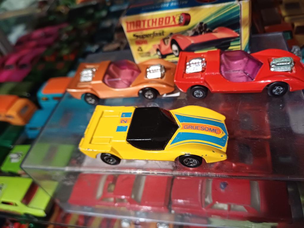 matchbox  zelfde als de gruesome  alleen geen motors, Ophalen of Verzenden, Zo goed als nieuw, Auto