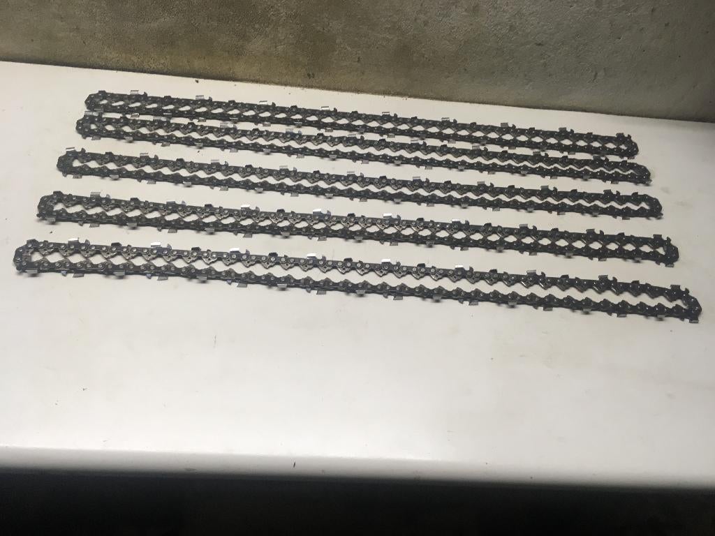 5x zaagketting voor kettingzaag 20 inch dolmar husqvarna etc, Tuin en Terras, Hand-tuingereedschap, Ophalen of Verzenden, Zo goed als nieuw