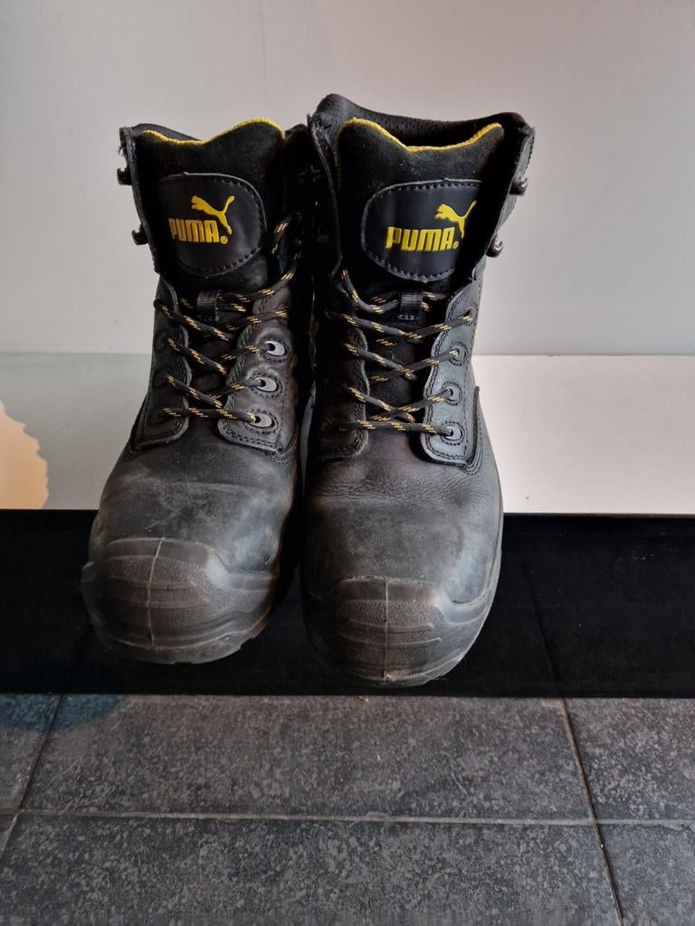 Puma S3 werkschoenen maat 44, Kleding | Heren, Schoenen, Puma, Zwart, Ophalen of Verzenden, Zo goed als nieuw