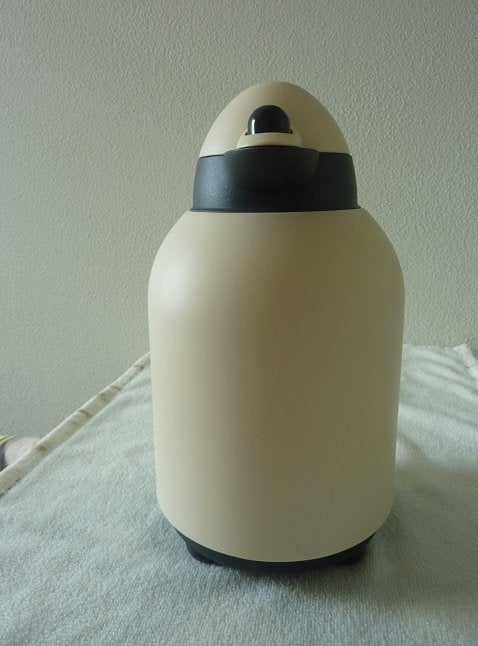 Torino Thermoskan Isoleerkan - 1 Liter Beige/Zwart, Ophalen, Nieuw, Beige, Overige merken