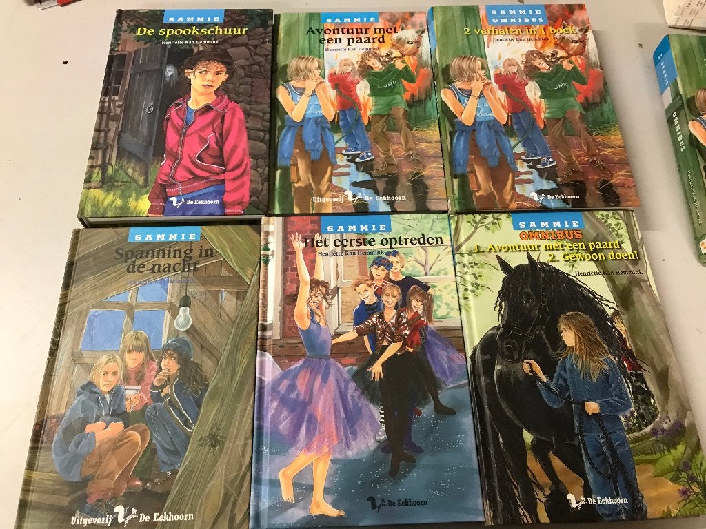 T.K. nog 5 boeken van Sammie 9+ zie actuele lijst, Ophalen of Verzenden, Gelezen, Henriette Kan Hemmink, Fictie algemeen