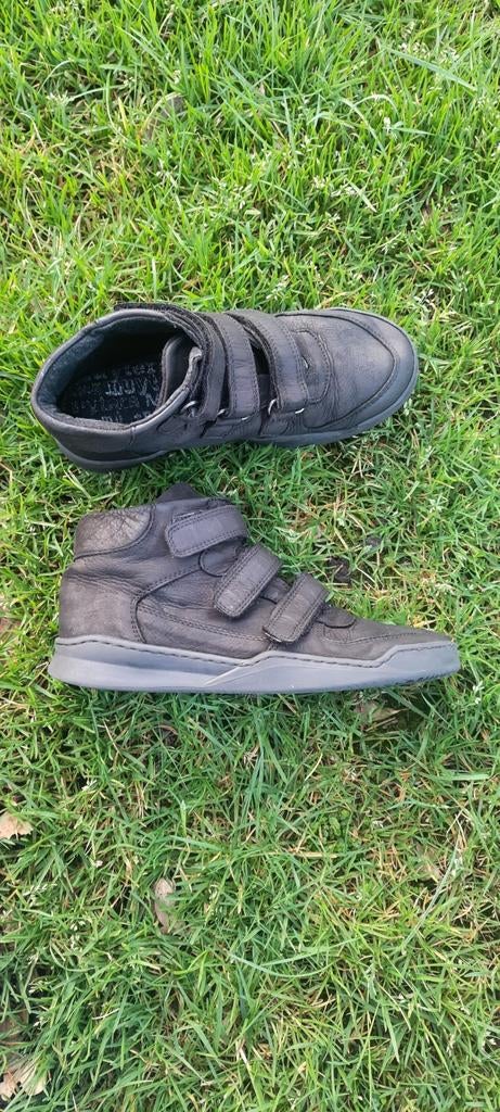 Muyters leer sneakers klittenband maat 33, Gebruikt, Ophalen of Verzenden, Muyters, Jongen of Meisje