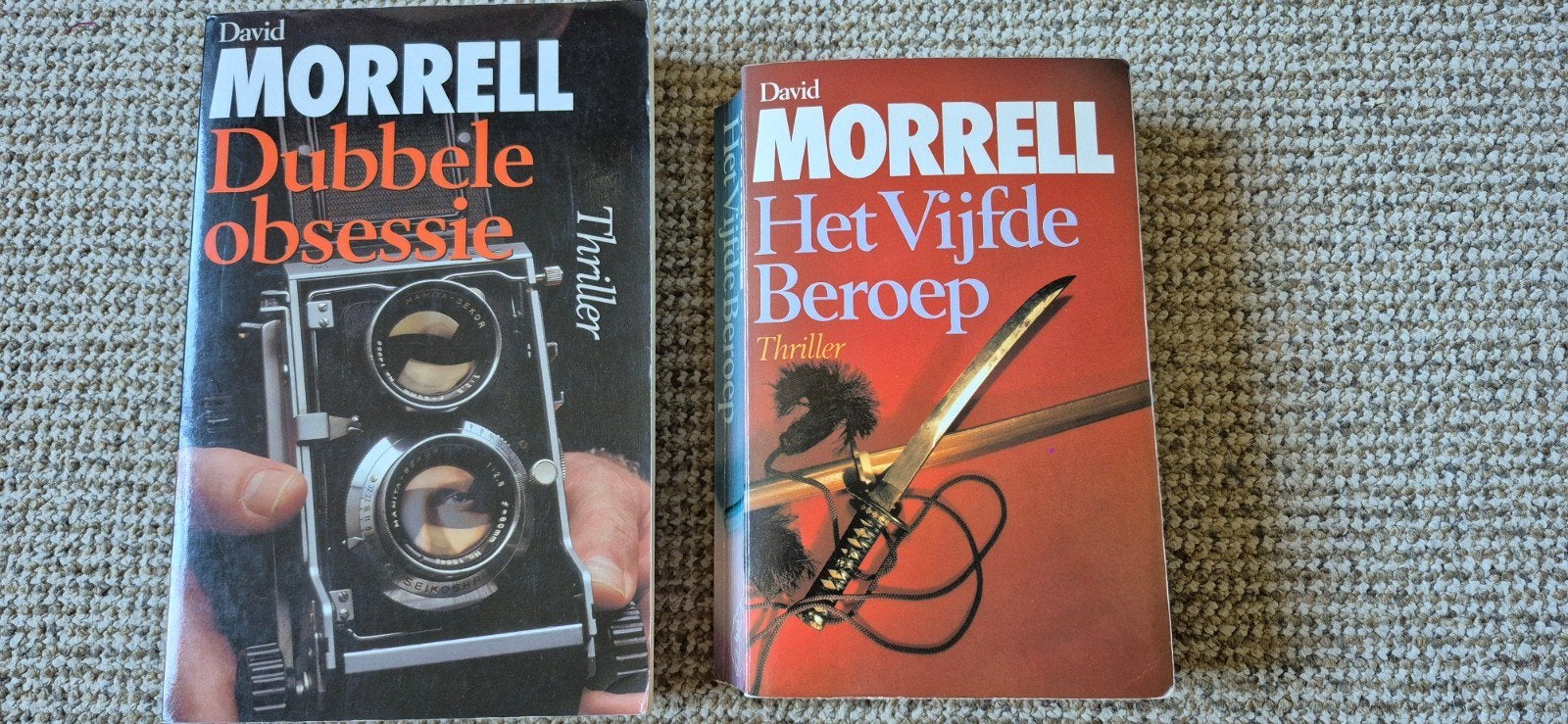 2 boeken van David Morrrell, Ophalen of Verzenden, Gelezen