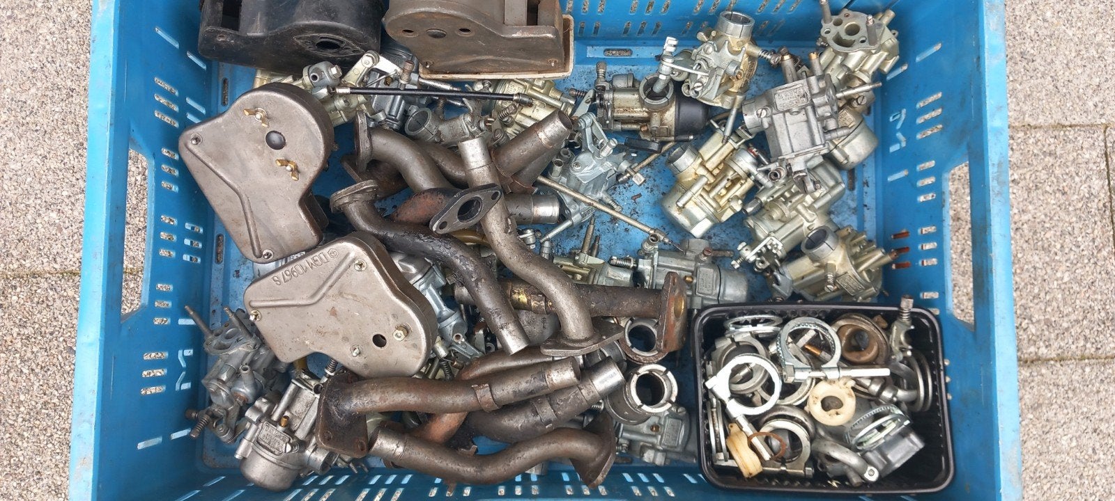 Partij Vespa V50 Carburateurs Dellorto 16.10, Fietsen en Brommers, Ophalen of Verzenden, Gebruikt, Carburateur, Dellorto