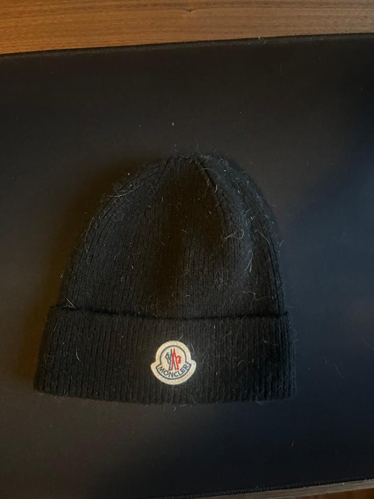 moncler muts, Kleding | Heren, Mutsen, Sjaals en Handschoenen, Ophalen of Verzenden, Zo goed als nieuw, Overige maten, Muts