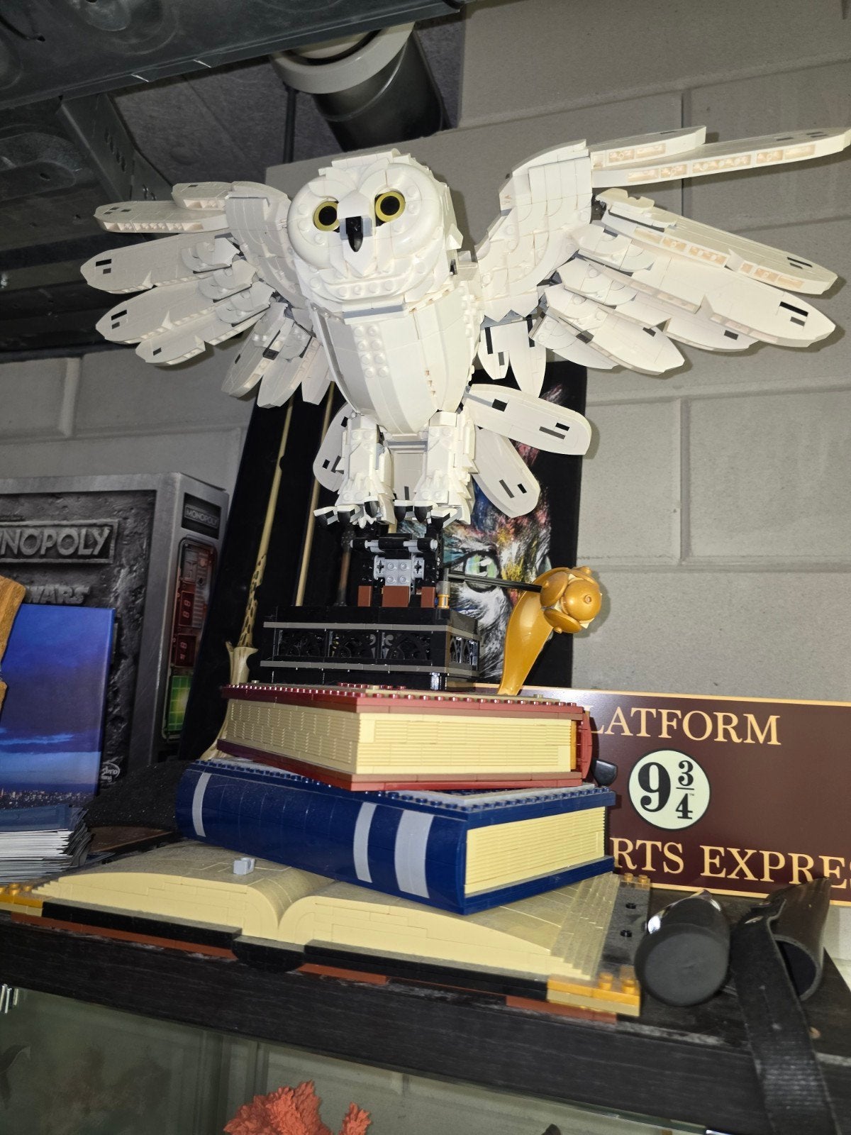 LEGO Harry Potter Hedwig Uil (75979) - Zo goed als nieuw, Ophalen, Zo goed als nieuw, Overige merken