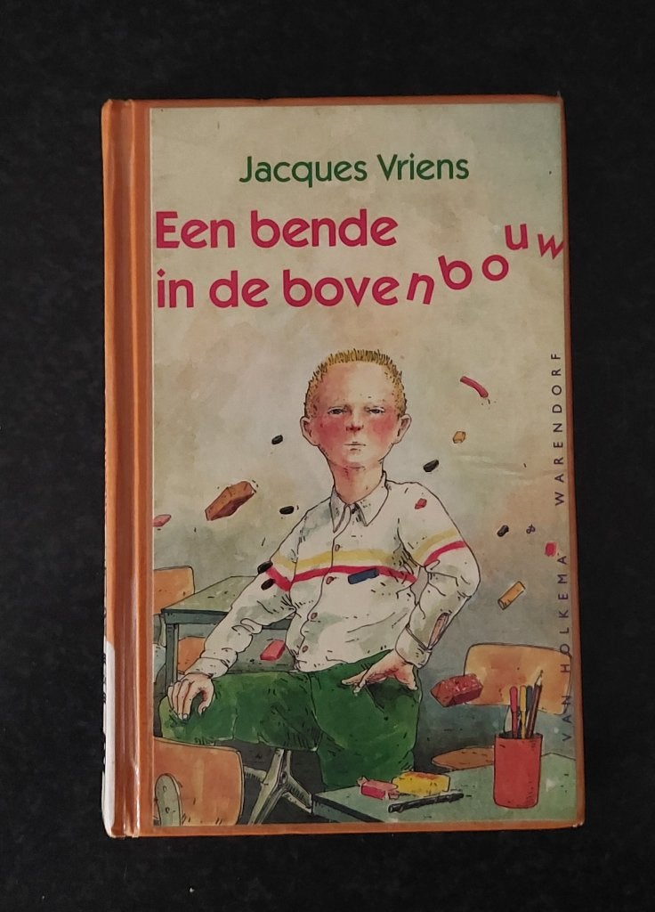 Jacques Vriens - Een bende in de bovenbouw, Boeken, Kinderboeken | Jeugd | 10 tot 12 jaar, Gelezen, Fictie, Ophalen of Verzenden