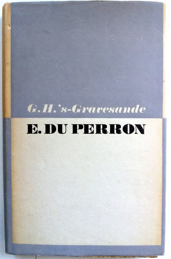 G.H. 's-Gravesande - E. Du Perron, Ophalen of Verzenden