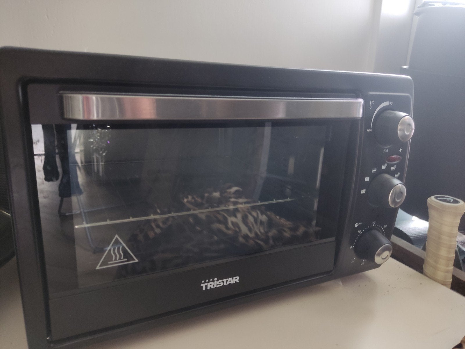 Tristar Mini-oven - Zo goed als nieuw, Ophalen, Zo goed als nieuw, Minder dan 45 cm, Minder dan 45 cm
