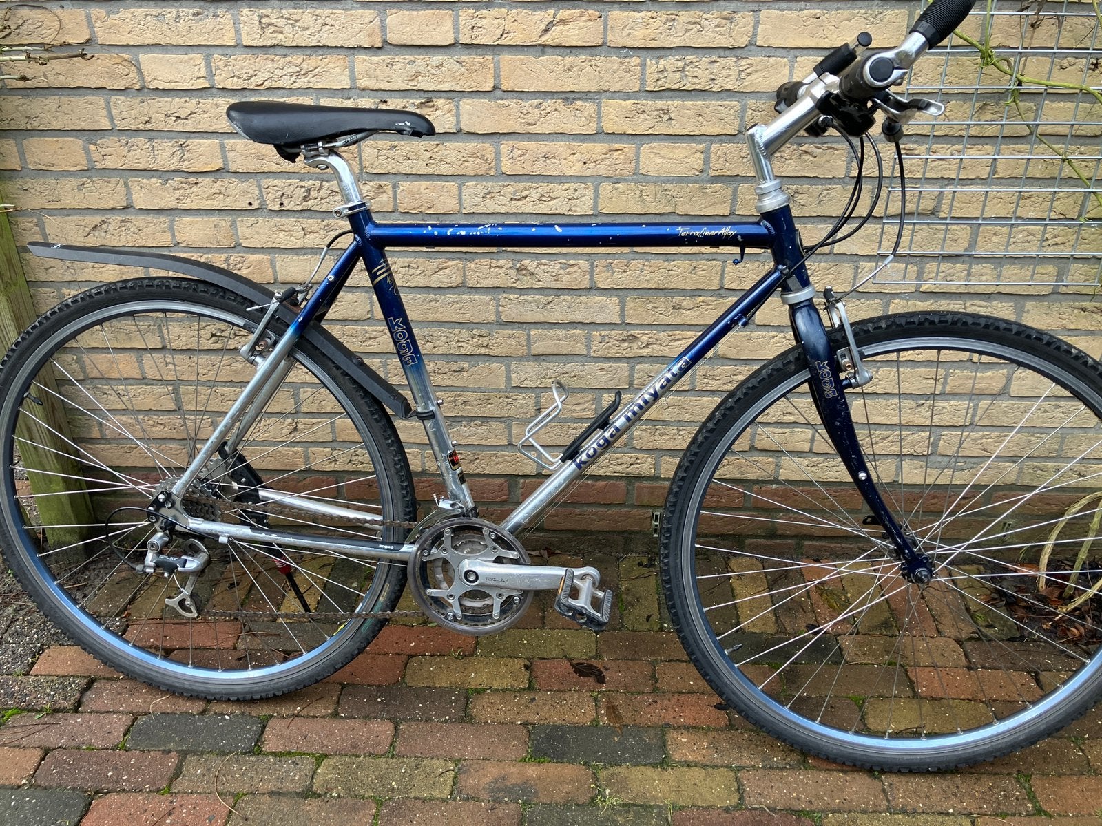 Racefiets gravelbike met recht stuur sportfiets Koga Miyata, 28 inch, Velgrem, 49 tot 53 cm, Ophalen of Verzenden