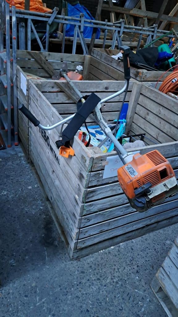 Stihl fs 220 bosmaaier, Ophalen, Gebruikt