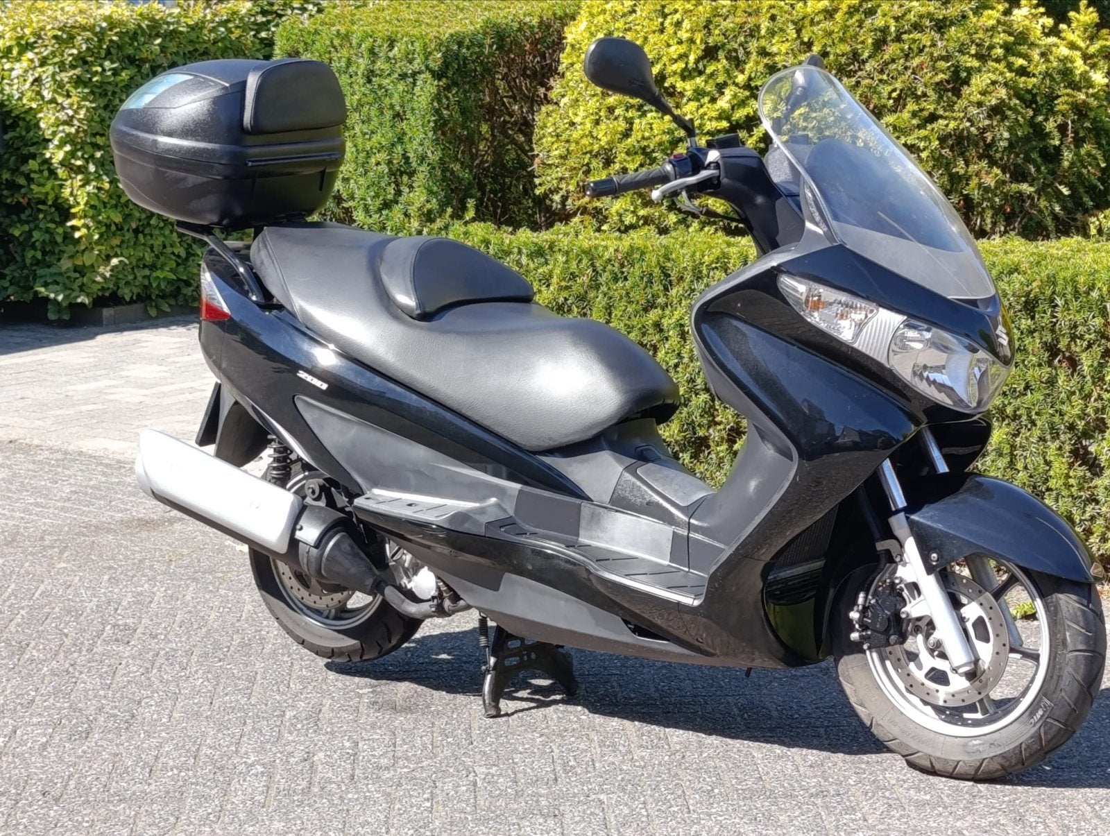 Suzuki Burgman 200 motorscooter - Zwart, Motoren, Scooter, Particulier