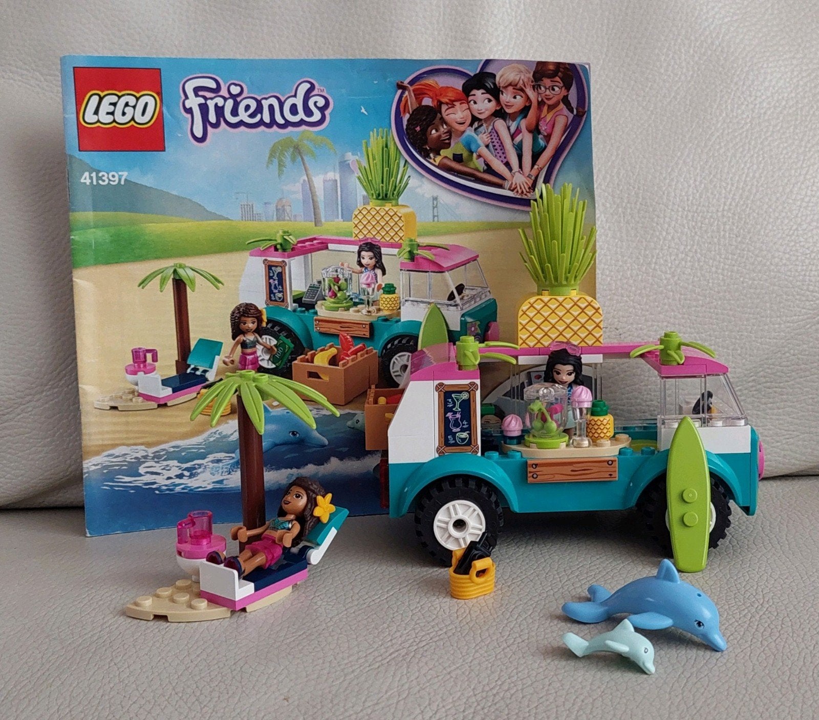 LEGO Friends 41397 Sapbar op wielen, Ophalen of Verzenden, Gebruikt