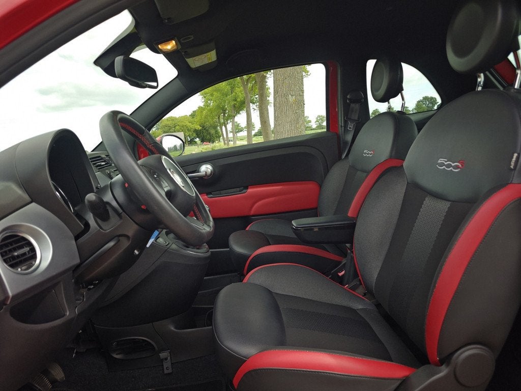 Fiat 500 0.9 TwinAir Turbo 500S | Perfect | Garantie, Voorwielaandrijving, 12 maanden, Gebruikt, Leder en Stof