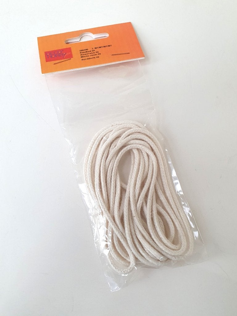 lont om zelf kaarsen te maken, Verzenden, Nieuw, Knutselmateriaal