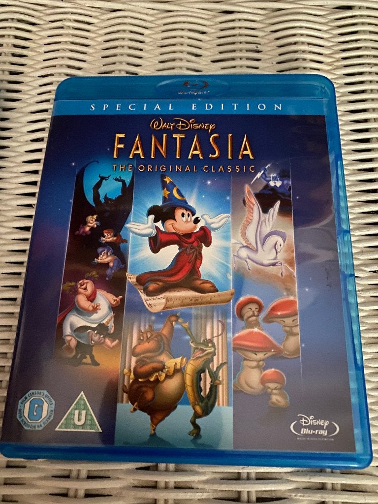 BLU RAY WALT DISNEY: FANTASIA, Ophalen, Zo goed als nieuw, Nederlands, Tekenfilms en Animatie