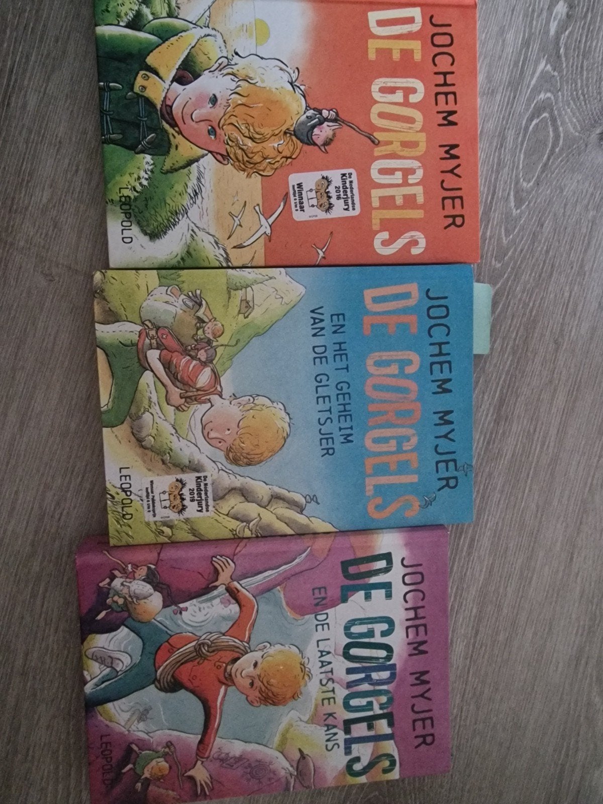 Jochem myjer de gorgels 3 delen, Ophalen of Verzenden, Zo goed als nieuw, Verhalen
