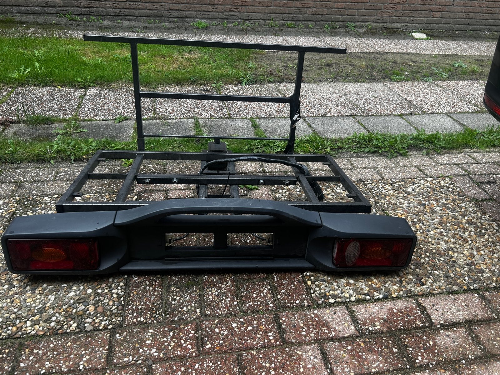 Trekhaak bagage drager / fietsendrager, Auto diversen, Ophalen, 2 fietsen, Gebruikt, Trekhaakdrager