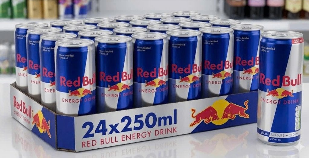 24 blikjes Red Bull Energy Drink Original - GRATIS VERZENDEN