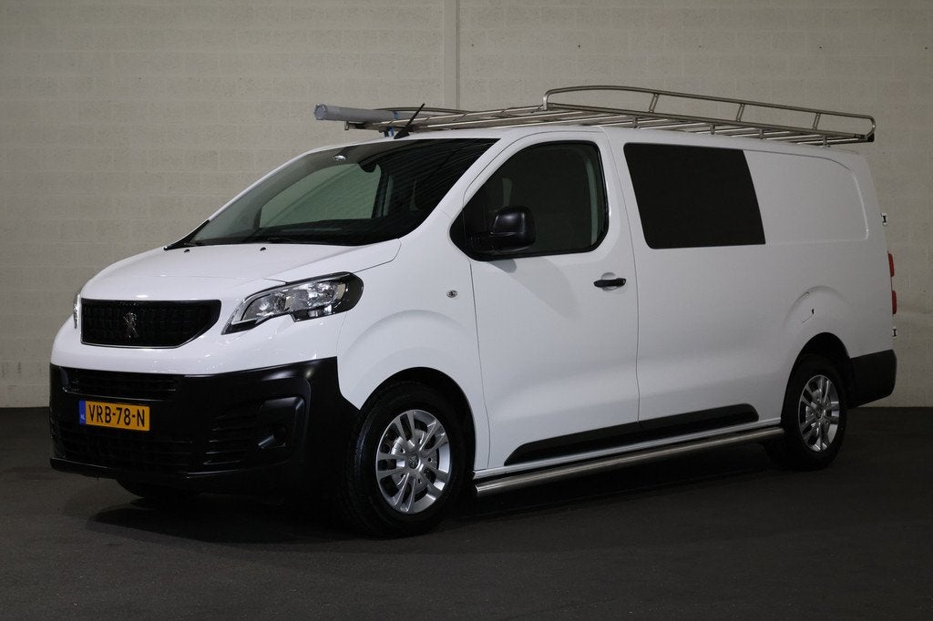 Peugeot Expert 2.0 BlueHDI 145pk Long Premium DC (bj 2022), 145 pk, Stof, Gebruikt, Euro 6
