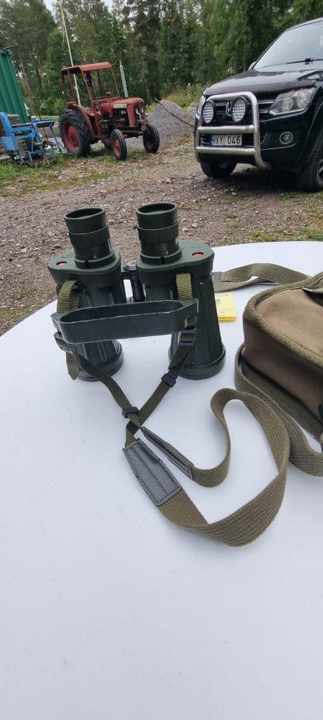 Military Binoculars EDNAR 6x42 Leica Katsuma, Dakkant (recht), Ophalen of Verzenden, Zo goed als nieuw, 8 tot 12x