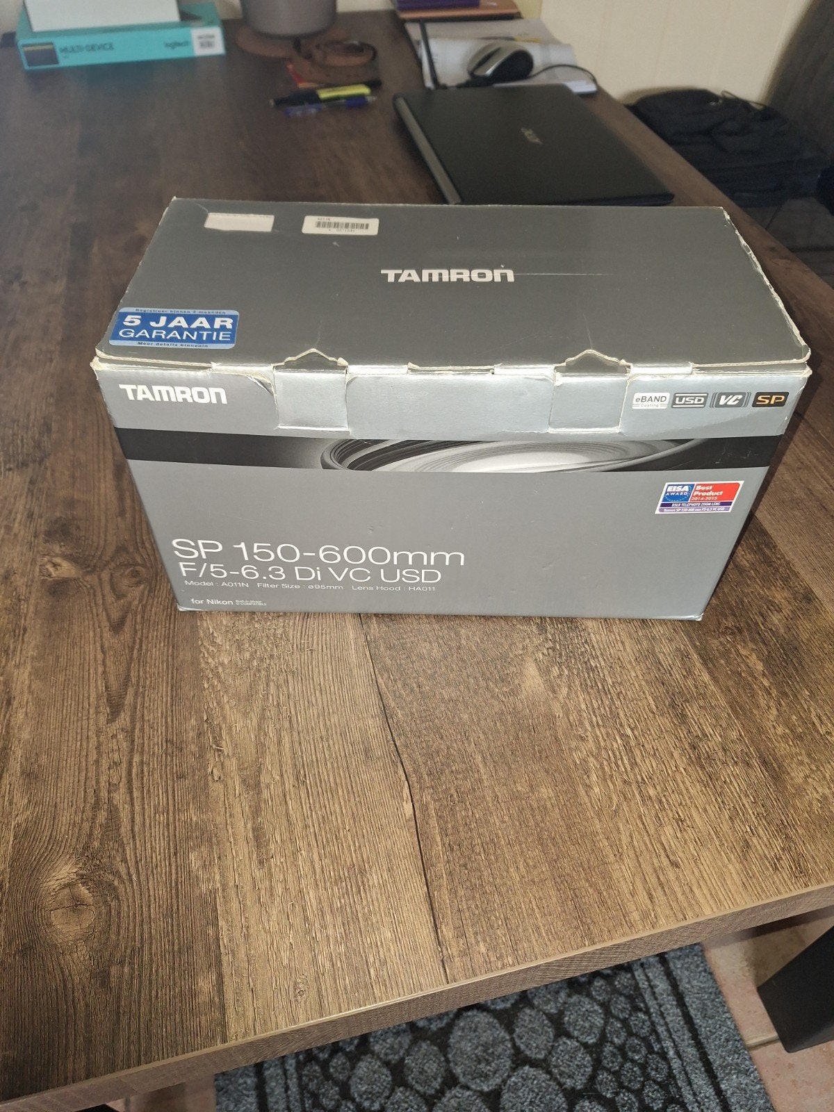 Tamron SP 150-600mm F/5-6.3 Di VC USD (Nikon), Audio, Tv en Foto, Fotografie | Lenzen en Objectieven, Beeldstabilisatie, Zo goed als nieuw
