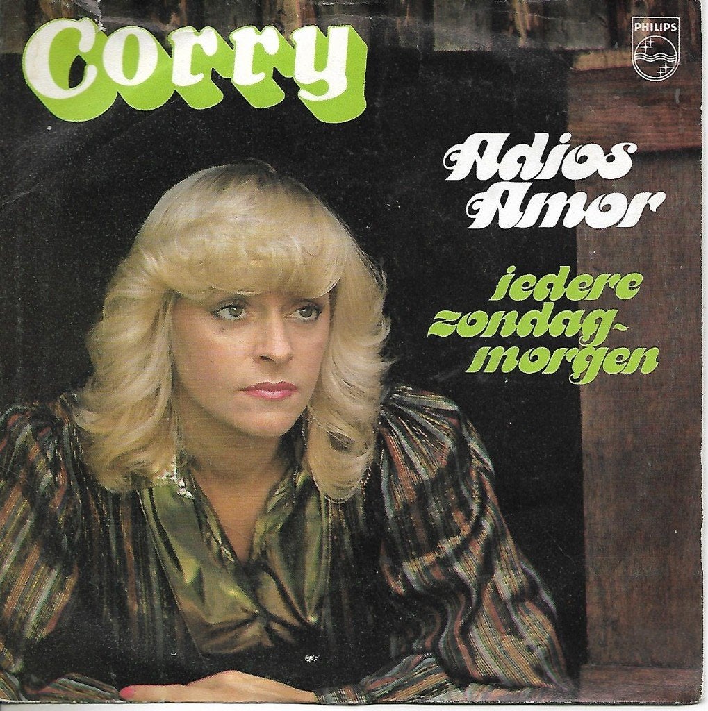 Corry - Adios amor, Gebruikt, 7 inch, Single, Pop