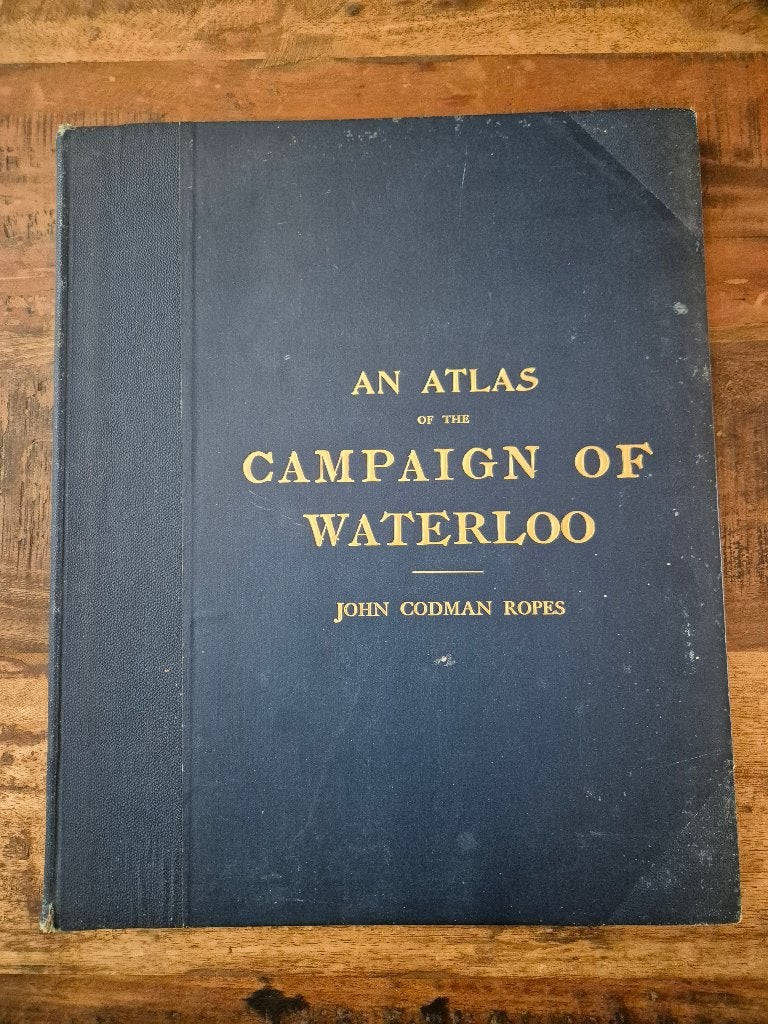 Platenatlas slag bij Waterloo 1815 John Codman Ropes 1893, Verzamelen, Ophalen of Verzenden, Landmacht, Nederland, Lintje, Medaille of Wings