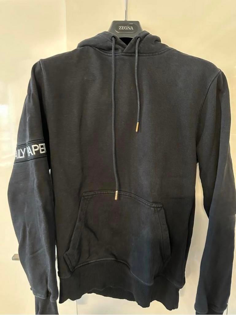 Daily Paper Hoodie Zwart - Maat XS, Kleding | Heren, Truien en Vesten, Ophalen of Verzenden, Gedragen, Maat 46 (S) of kleiner