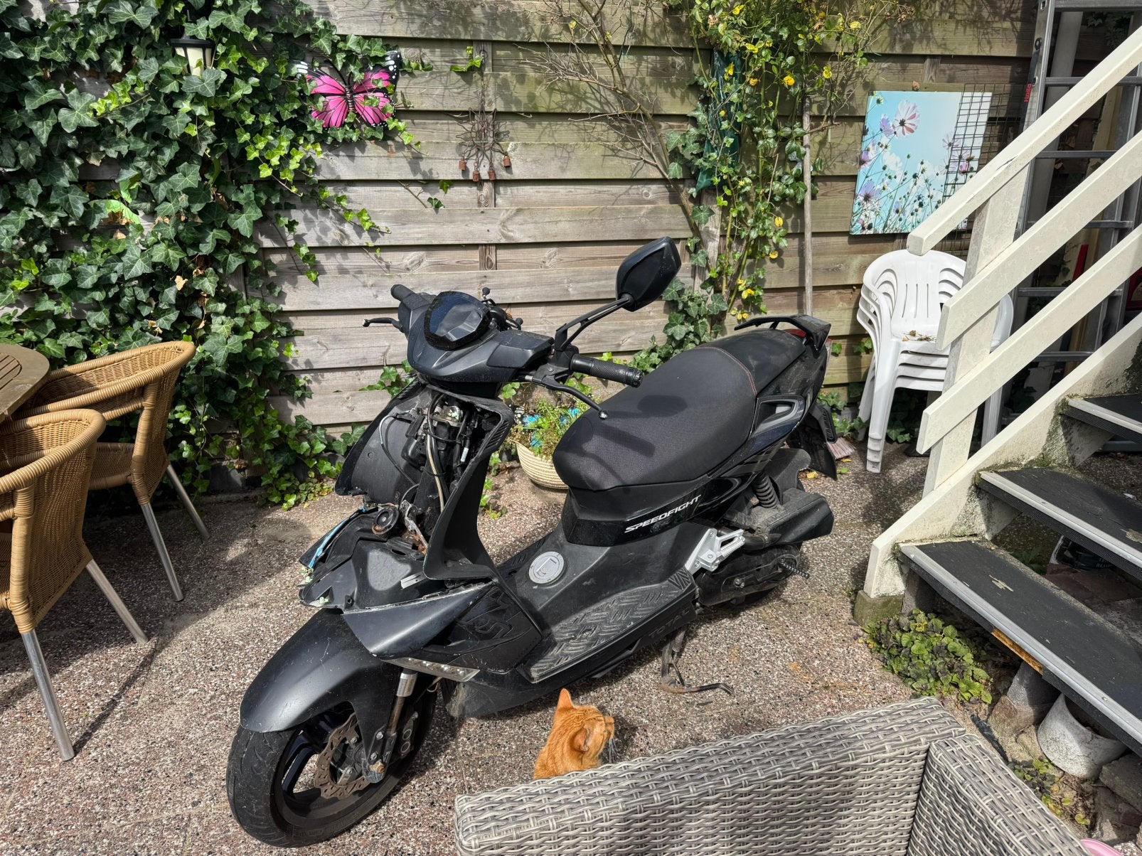 Opknapper speedfight 4 50cc, Ophalen, Gebruikt, Maximaal 45 km/u, Speedfight