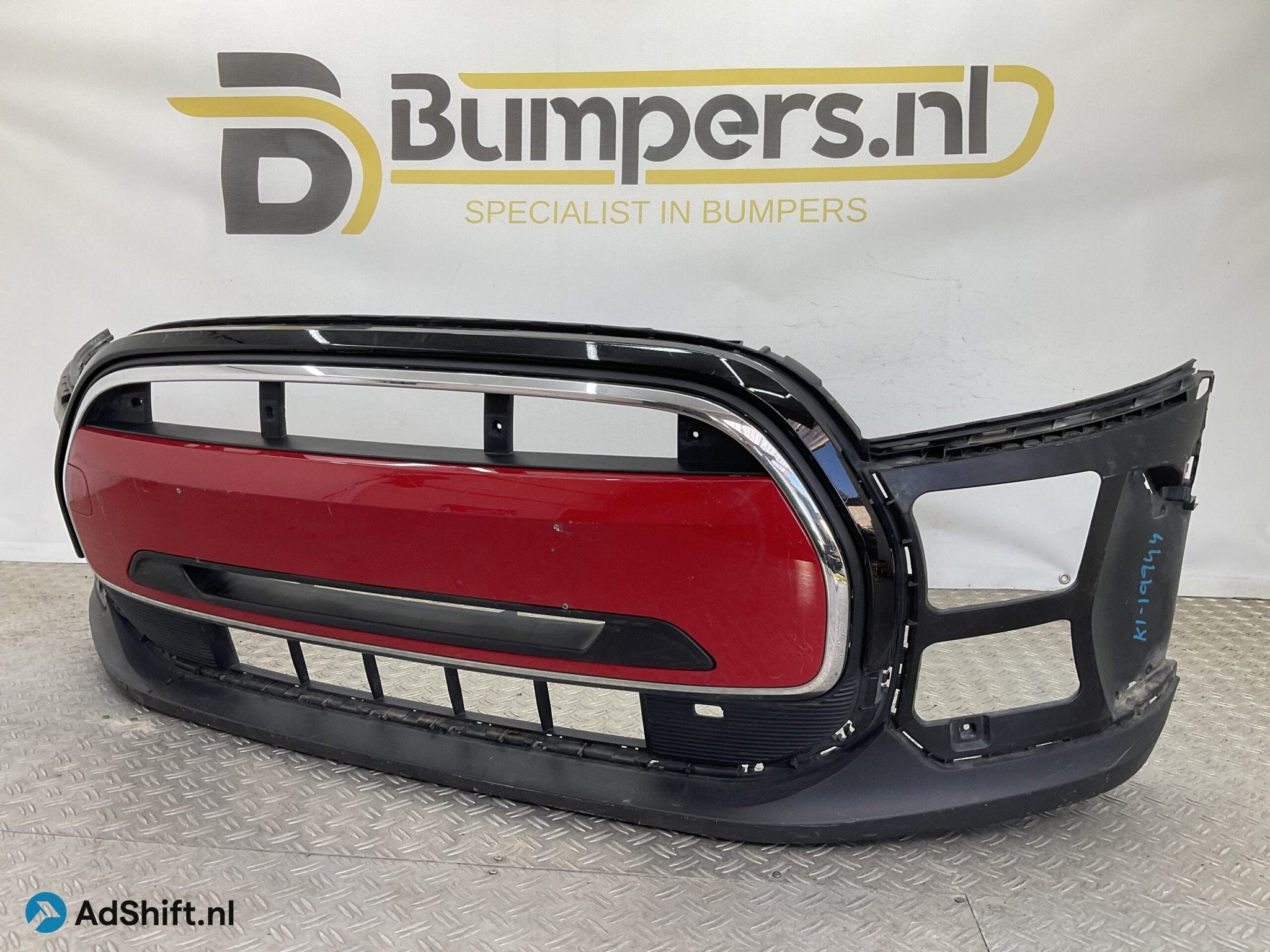 Bumper Mini Cooper S F56 One 114129-10 Grill Voorbumper K1-1, Bumper